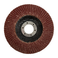 Круг лепестковый торцевой коричневый (115х22,2 мм; Р40) АТАКА 680680