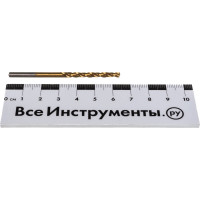 Сверло по металлу 10 шт. (3,3х36/65 мм) Атака 7089280