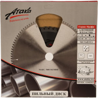 Диск пильный (210 мм; 48T; 30 мм) для алюминия и пластика профи АТАКА 8077790