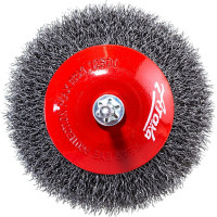 Щетка вогнутая 210006120 (100 мм) для дрели АТАКА 22382