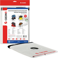 Мешок-пылесборник turbo синтетический multiplex carbon 1 шт. (до 36 л) OZONE XT-501