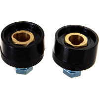 Разъем (2 шт; Dx50) для сварочного кабеля Elitech 0606.015000