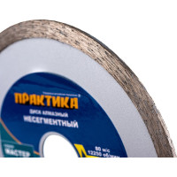 Диск алмазный Мастер (125х22.2 мм) ПРАКТИКА 030-627