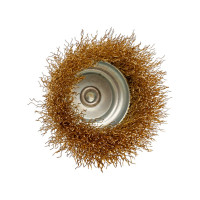 Набор кордщеток мягких (2 шт; 75, 100 мм) для дрели ПРАКТИКА 773-484