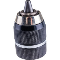 Патрон быстрозажимной цельнометаллический (1.5-13 мм; 1/2-20 UNF) ПРАКТИКА 030-986