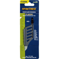 Пилка по дереву (112х80 мм; T142HB) для лобзиков ПРАКТИКА 777-109