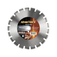 Диск алмазный сегментный Лазер-90 по асфальту (350х25.4 мм) ПРАКТИКА 030-979