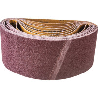 Лента шлифовальная (10 шт; 75х457 мм; P60) ПРАКТИКА 032-874