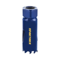 Коронка биметаллическая (19 мм) ПРАКТИКА 035-912