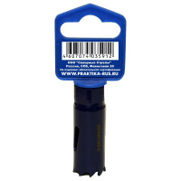 Коронка биметаллическая (19 мм) ПРАКТИКА 035-912