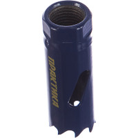 Коронка биметаллическая (19 мм) ПРАКТИКА 035-912