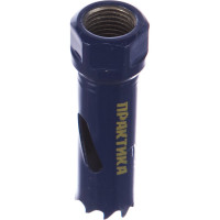 Коронка биметаллическая (16 мм) ПРАКТИКА 035-905