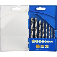 Набор сверл по дереву Профи (8 шт; 3-10 мм) ПРАКТИКА 640-360