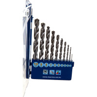 Набор сверл по металлу Профи (10 шт; 1-10 мм) ПРАКТИКА 640-261