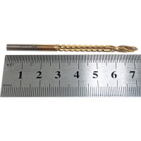 Сверло фрезеровальное универсальное (4х75 мм) ПРАКТИКА 774-412