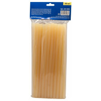 Клей жёлтый, прозрачный (33 шт; 11х300 мм) для клеевого пистолета ПРАКТИКА 641-664