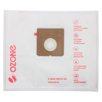 Мешки-пылесборники синтетические (5 шт; с микрофильтром) для пылесосов SALCO, FUNAI, TEAM и др OZONE M-26