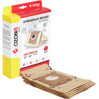 Мешки-пылесборники оригинальные бумажные OZONE (5 шт.) Electolux P-02