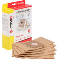 Мешки-пылесборники оригинальные бумажные OZONE (5 шт.) Samsung P-04