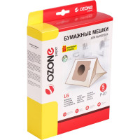 Мешки-пылесборники бумажные (5 шт; с микрофильтром) для QUELLE, SATRAP, BOMANN и др OZONE P-07