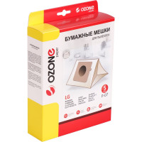 Мешки-пылесборники бумажные (5 шт; с микрофильтром) для QUELLE, SATRAP, BOMANN и др OZONE P-07