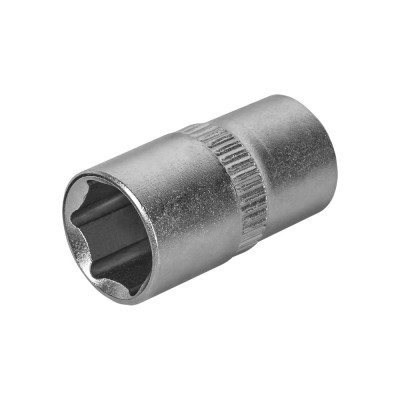 Торцевая головка КОБАЛЬТ 1/4, 10мм, Cr-V 643-286