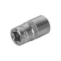 Торцевая головка КОБАЛЬТ 1/4, 10мм, Cr-V 643-286