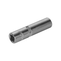 Глубокая торцевая головка 1/4, 7мм, Cr-V КОБАЛЬТ 643-910