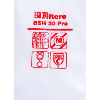 Мешки для пылесоса Bosch, Aeg, Felisatti, Hitachi, Metabo, Starmix трехслойные синтетические Filtero BSH 20 Pro 35л 5шт 05625