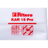 Мешки для пылесоса Karcher, Aeg, Ghibli, Thomas трехслойные синтетические Filtero KAR 15 Pro 20л 5шт 05637