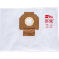 Мешки для пылесоса Karcher, Aeg, Dewalt, Flex, Hilti, Milwaukee, Nilfisk, Protool, Ryobi, Sparky, Stihl, Thomas, Tmb, Корвет трехслойные синтетические Filtero KAR 30 Pro 35л 5шт 05643