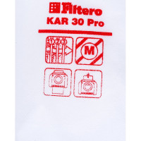 Мешки для пылесоса Karcher, Aeg, Dewalt, Flex, Hilti, Milwaukee, Nilfisk, Protool, Ryobi, Sparky, Stihl, Thomas, Tmb, Корвет трехслойные синтетические Filtero KAR 30 Pro 35л 5шт 05643