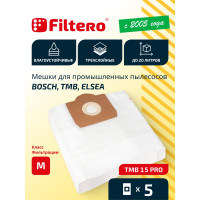 Мешки для пылесоса TMB, Lavor трехслойные синтетические Filtero TMB 15 Pro 20л 5шт 05686