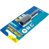 Шарошка стальная цилиндрическая по дереву (13х28 мм) ПРАКТИКА 648-328