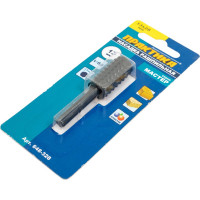 Шарошка стальная цилиндрическая по дереву (13х28 мм) ПРАКТИКА 648-328