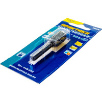 Шарошка стальная овальная по дереву (13х28 мм) ПРАКТИКА 648-342