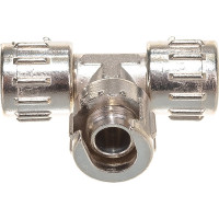 Переходник T-образный байонет (3xМ1/4"; блистер) 48В 345 GAV 38925