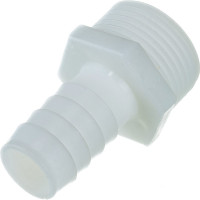 Штуцер для шланга 1"х19 мм 2шт. QUATTRO ELEMENTI 771-916