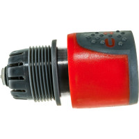 Соединитель быстроразъемный 1/2"с аквастопом и блокировкой QUATTRO ELEMENTI 241-246