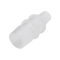 Адаптер соединитель шлангов ёлочка (19 - 12 мм; пластик) QUATTRO ELEMENTI 771-961