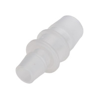 Адаптер соединитель шлангов ёлочка (19 - 12 мм; пластик) QUATTRO ELEMENTI 771-961