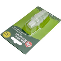 Адаптер соединитель шлангов ёлочка (19 - 12 мм; пластик) QUATTRO ELEMENTI 771-961