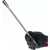 Магнитная телескопическая ручка с подсветкой Jonnesway AG010188 max длина 690 мм, грузоподъемность до 2 кг 48793