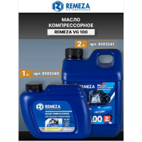 Масло компрессорное 1 л Remeza VG 100