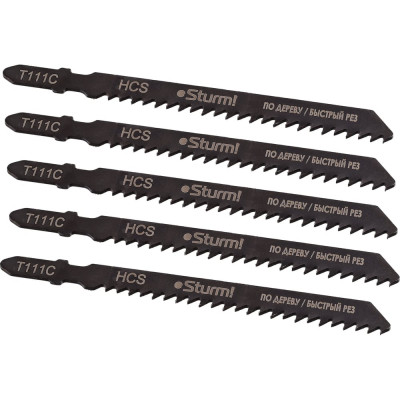 Пилки для лобзика T111C (5 шт.) Sturm 5250306