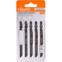 Пилки для лобзика T111C (5 шт.) Sturm 5250306