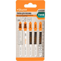 Пилки для лобзика T101B (5 шт.) Sturm 5250309