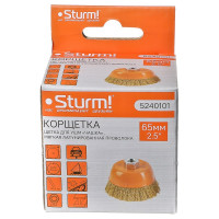 Щетка чашечная для УШМ (65 мм; М14) Sturm 5240101