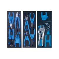 Набор инструментов для тележки (12 ложементов, 235 предметов) KING TONY 934-235MRVD