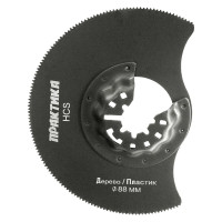 Насадка для МФИ по дереву (88 мм) ПРАКТИКА 240-119